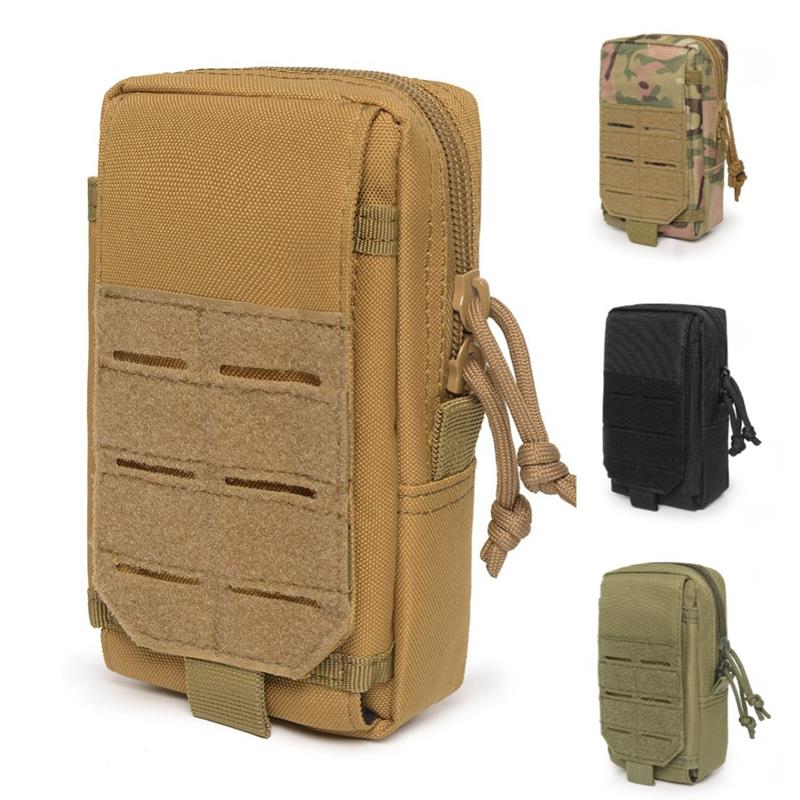 Edc Carry Pouch - 1000D Tactical Molle Pouch Waist Bag