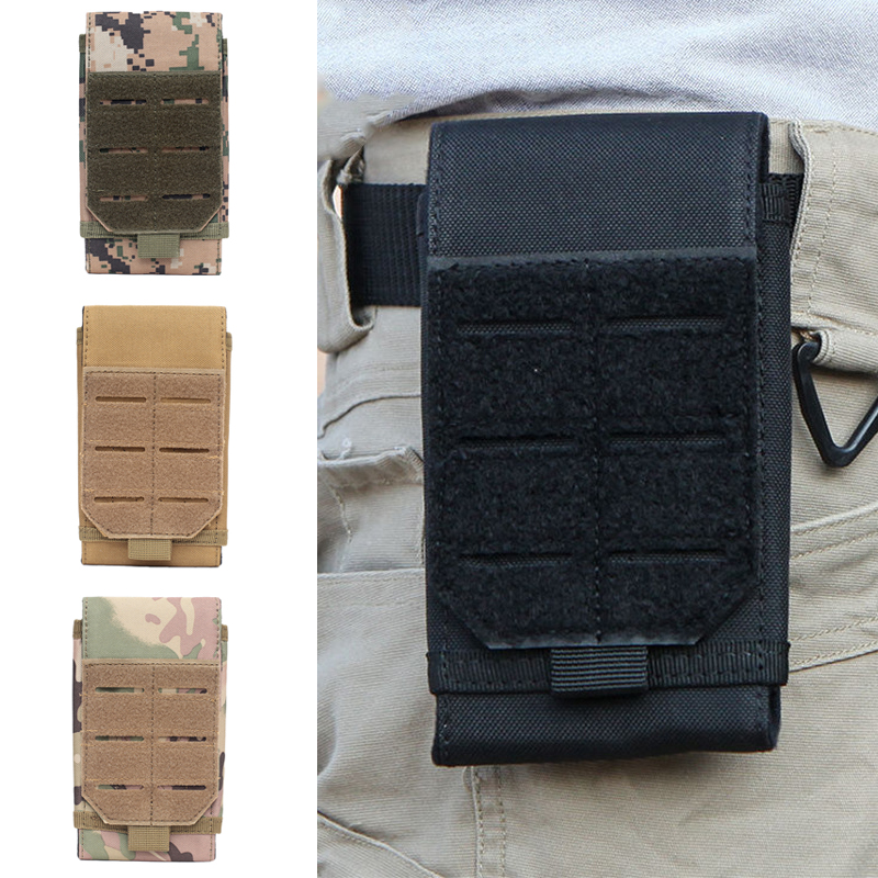 Edc Carry Pouch - Outdoor Molle Phone Pouch Tactical Waist