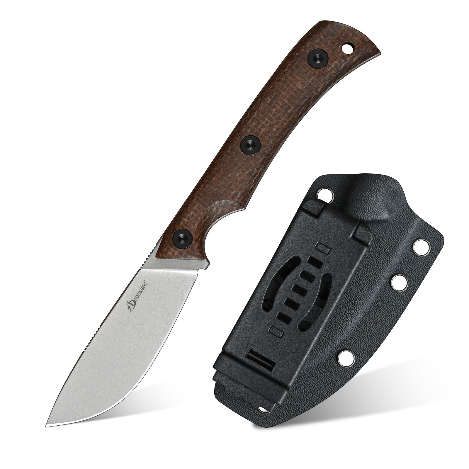 SDOKEDC DC53 Steel EDC Utility - مراجعة Edc Carry Fixed Blade Knife وسعره
