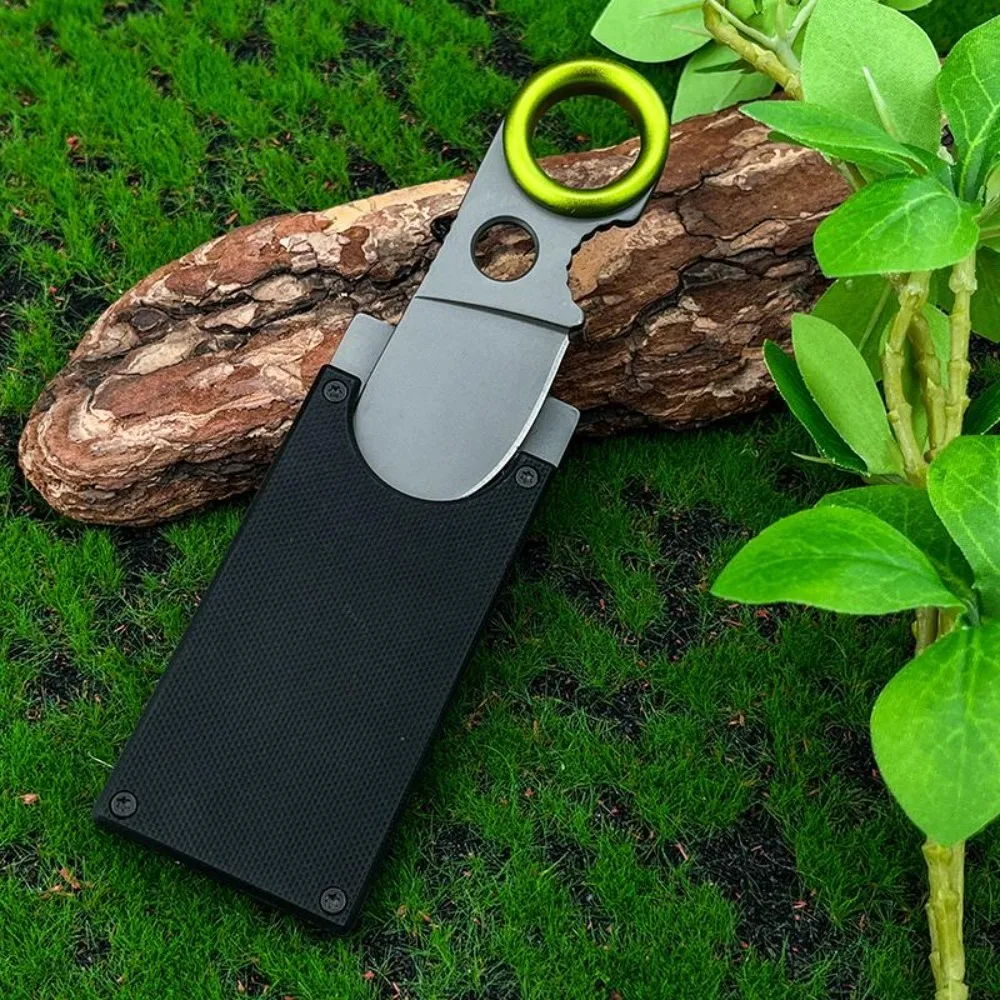 Mini Ring Fixed Blade Knife St - مراجعة Edc Every Day Carry おもちゃ وسعره