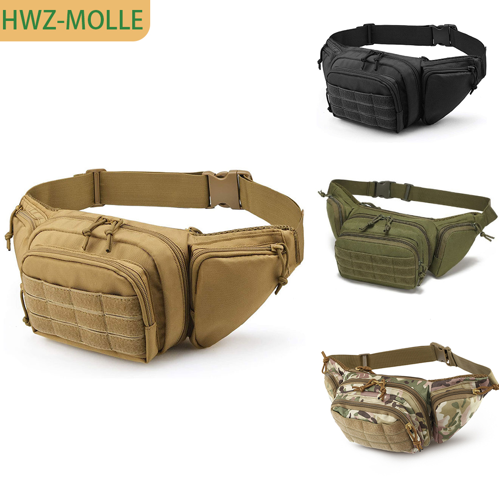 Tactical Molle Fanny Pack Wais - مراجعة Edc Carry Fanny Pack وسعره