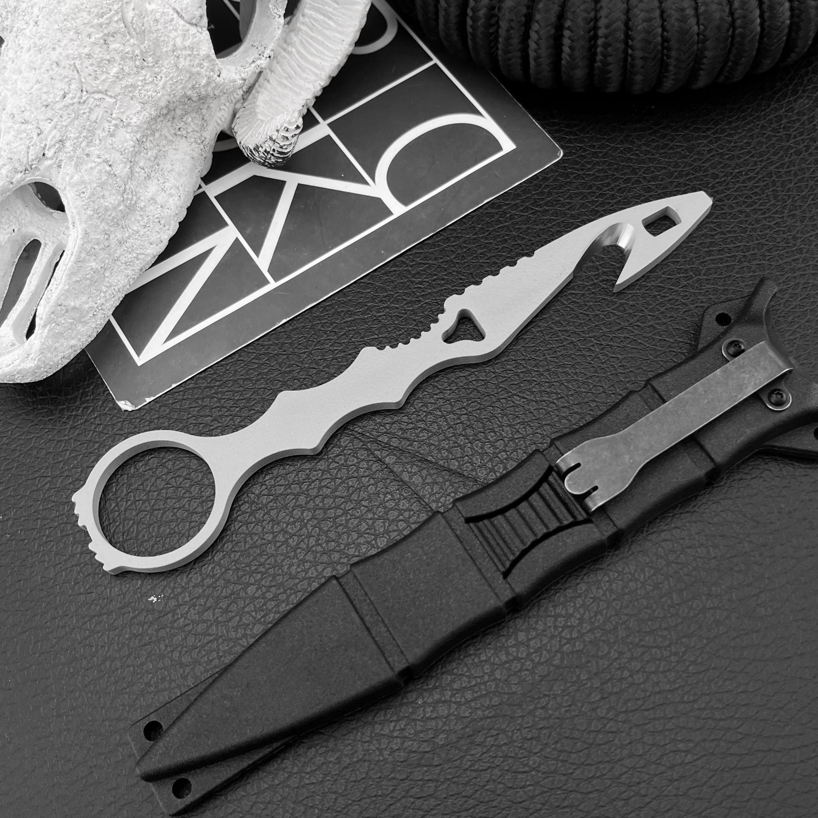 New 179 High Hardness Fixed Bl - مراجعة Edc Carry Fixed Blade Knife وسعره