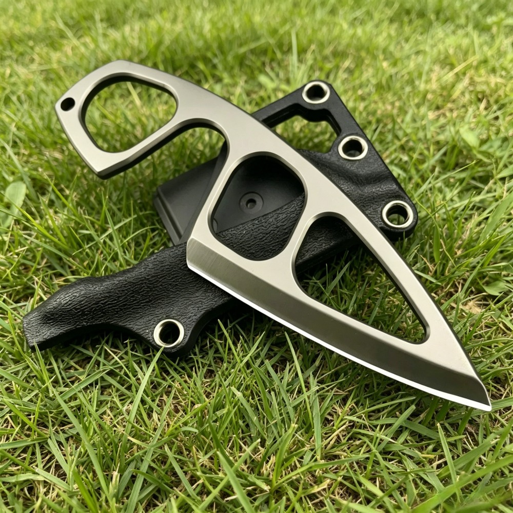 High Hardness Neck Knife 440C  - مراجعة Edc Carry Fixed Blade Knife وسعره