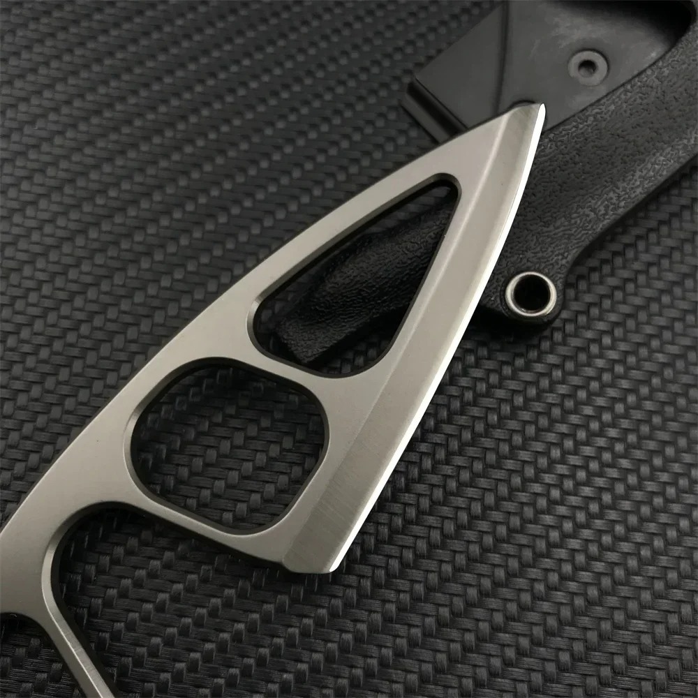 High Hardness Neck Knife 440C  - مراجعة Edc Carry Fixed Blade Knife وسعره