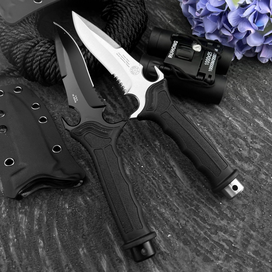 High-hardness Straight Knife 7 - مراجعة Edc Carry Fixed Blade Knife وسعره