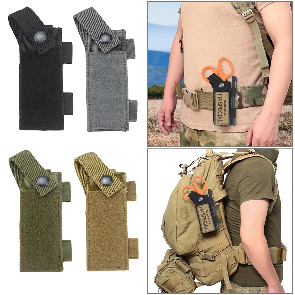 MOLLE Scissors Waist Bag - EDC - مراجعة Edc Carry Flashlight وسعره