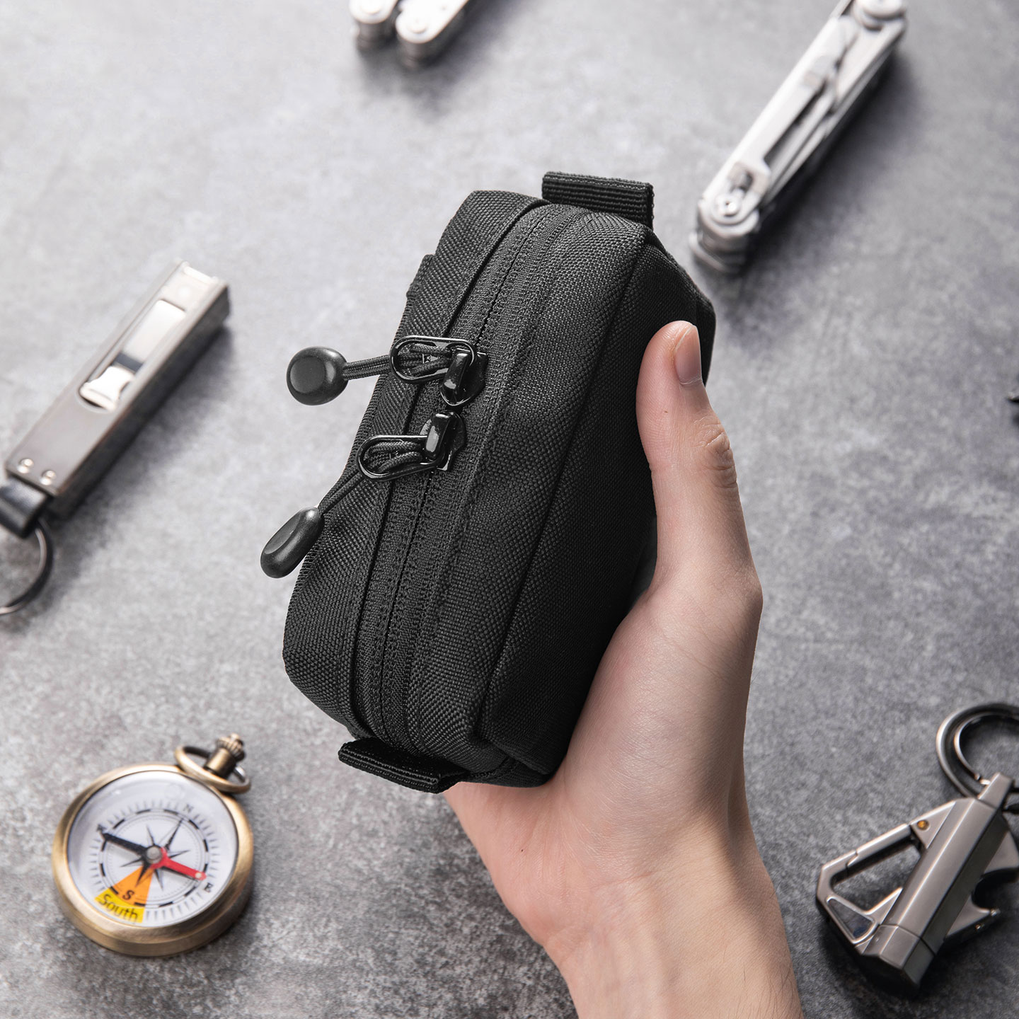 Tactical EDC Organizer Bag Dur - مراجعة Edc Carry Pocket Pouch وسعره