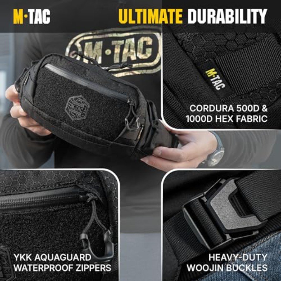Military Tactical Mens Fanny P - مراجعة Edc Carry Fanny Pack وسعره