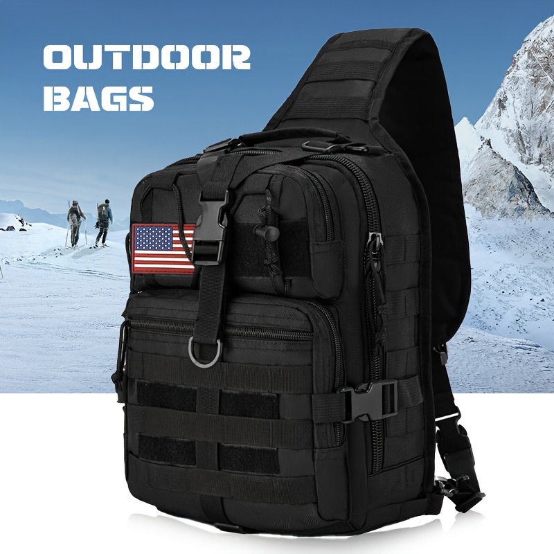 1pc 6.6gal Tactical Sling Back - مراجعة Edc Front Carry Bag وسعره