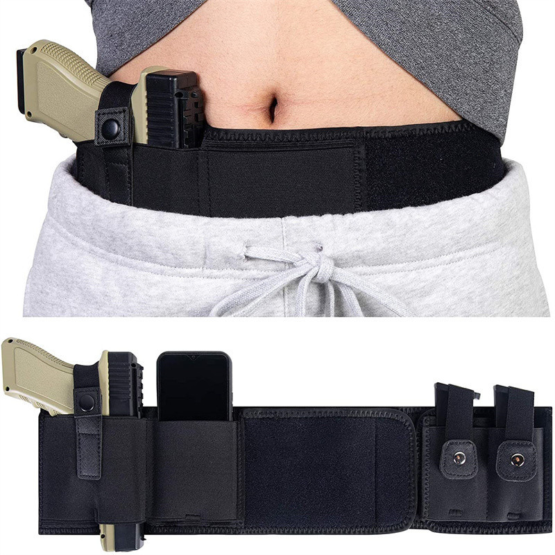 Belly Band Gun Holster Conceal - مراجعة Edc Concealed Carry Holster وسعره