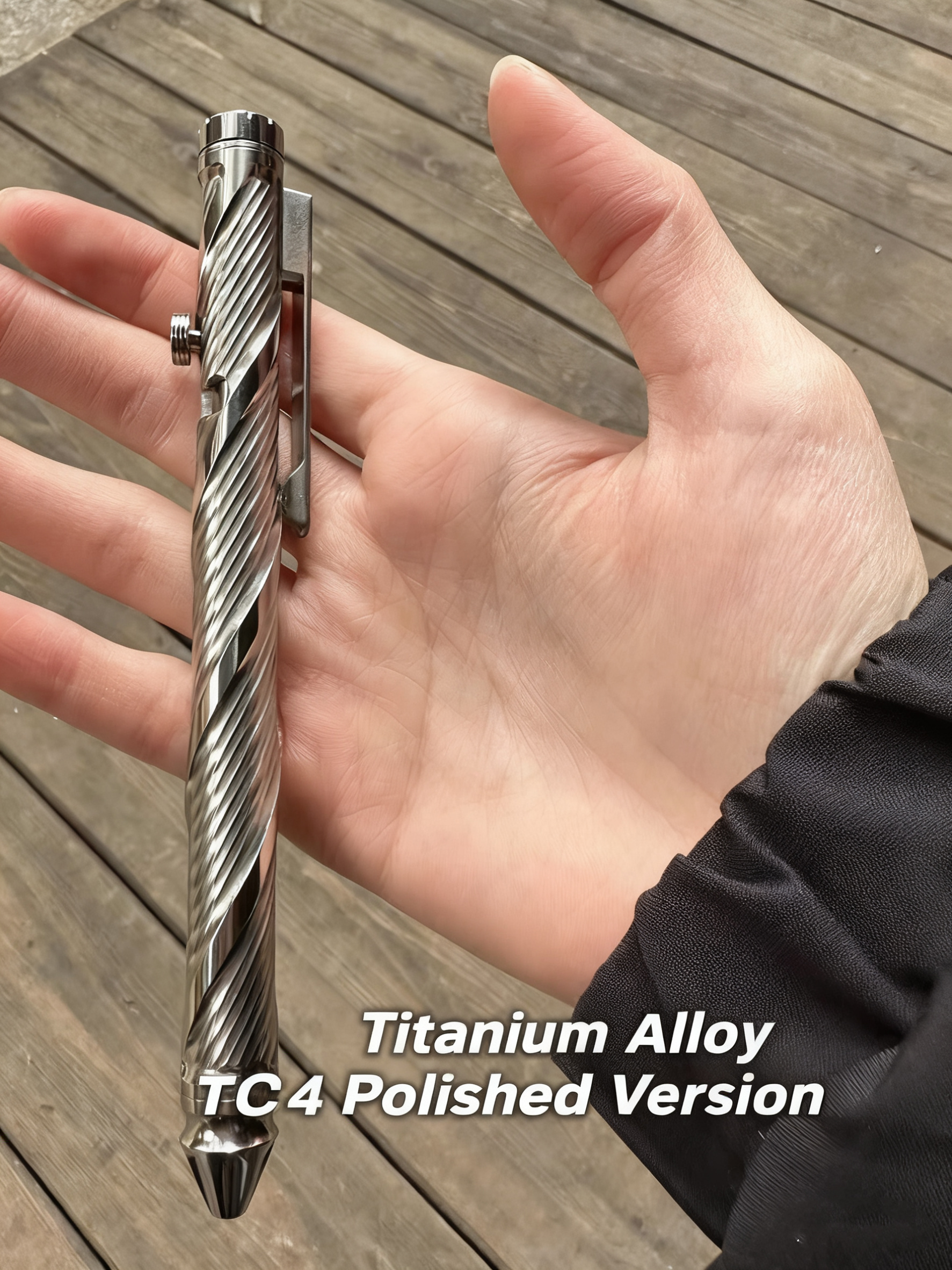 EDC Titanium Pen with Ball Bea - مراجعة Edc Gear Every Day Carry وسعره