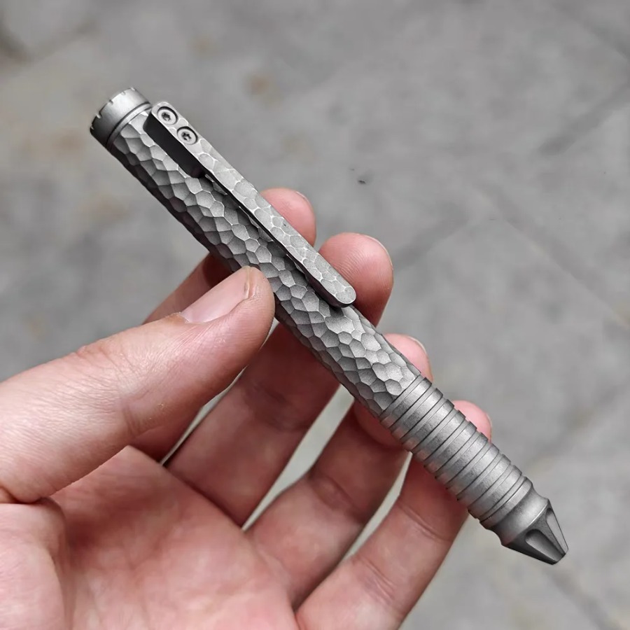 For EDC Titanium TC4 Alloy Pen - مراجعة Edc Every Day Carry おもちゃ وسعره