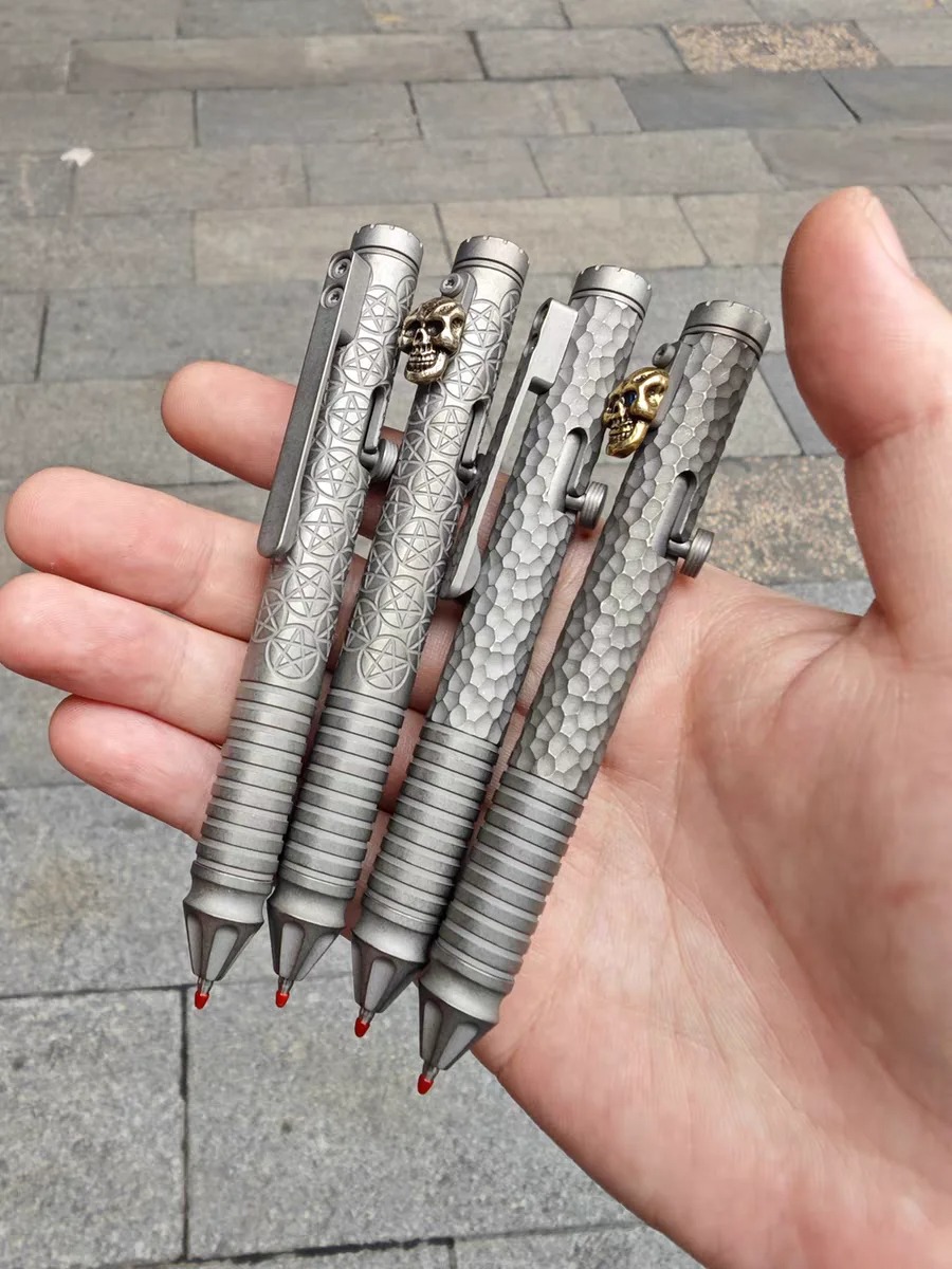 For EDC Titanium TC4 Alloy Pen - مراجعة Edc Every Day Carry おもちゃ وسعره