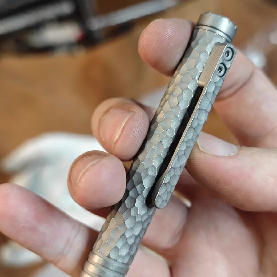 For EDC Titanium TC4 Alloy Pen - مراجعة Edc Every Day Carry おもちゃ وسعره