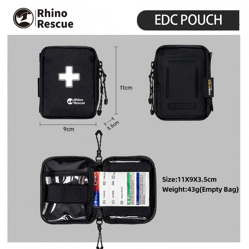 Rhino Rescue EDC POUCH, Compac - مراجعة Edc Gear Every Day Carry وسعره