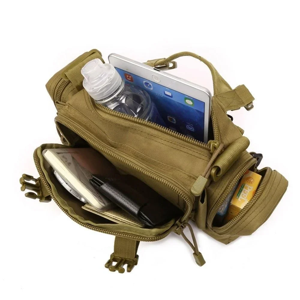 Duffel Waist Bag Molle Waterpr - مراجعة Edc Carry Fanny Pack وسعره