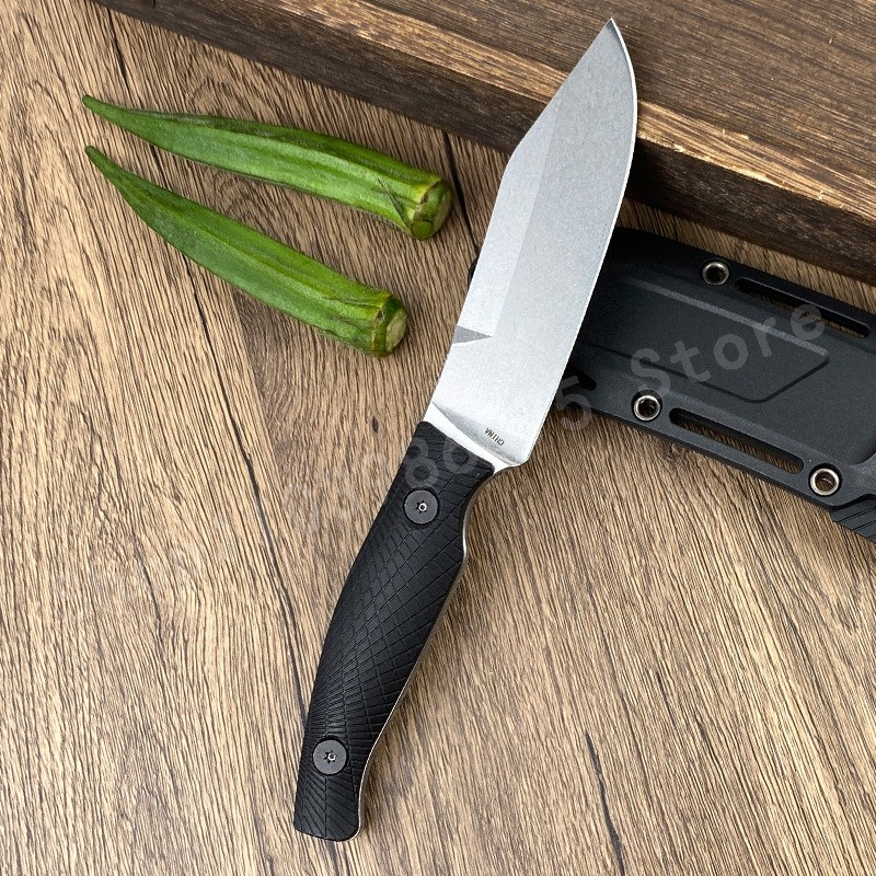 KS 1083 Black Small Straight K - مراجعة Edc Carry Fixed Blade Knife وسعره
