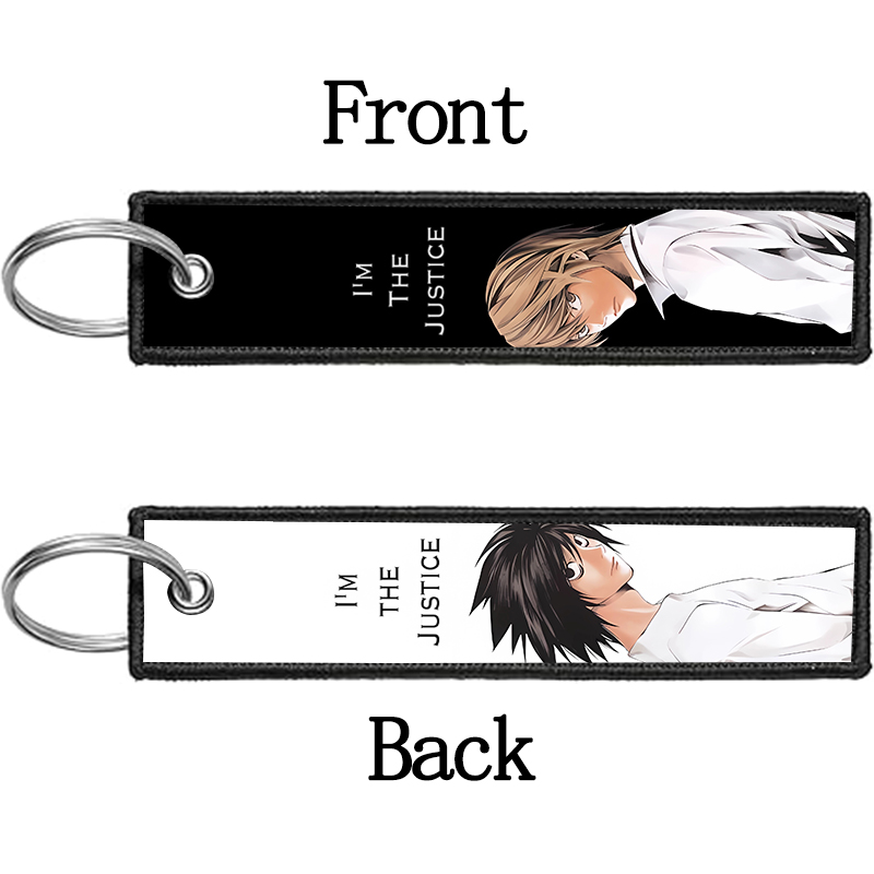 Death Note Ryuuku Ryuk Rem Emb - مراجعة Carabiner Keychain وسعره