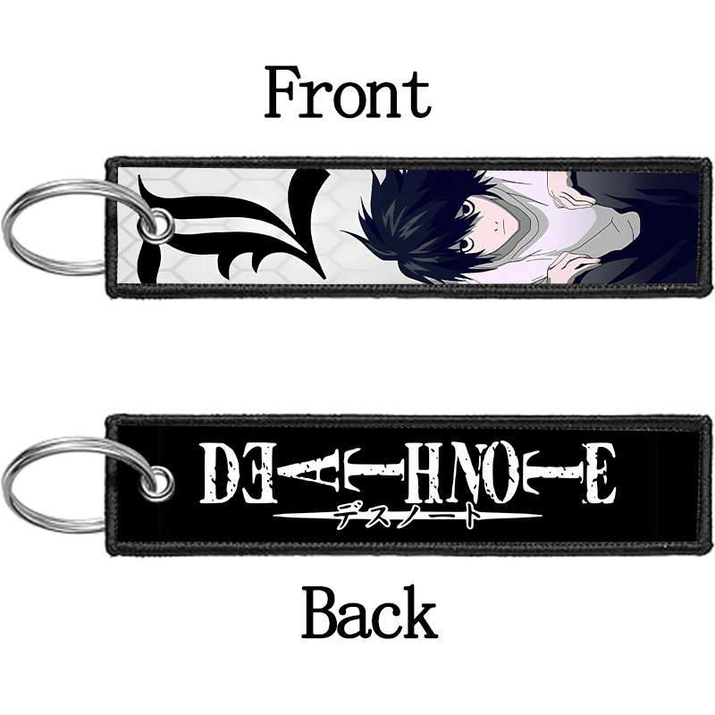 Death Note Ryuuku Ryuk Rem Emb - مراجعة Carabiner Keychain وسعره