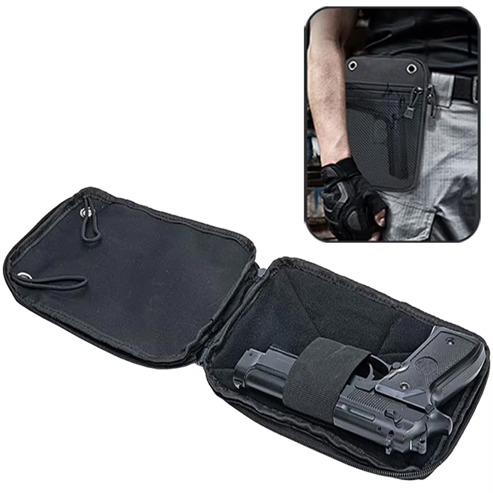 Molle Outdoor Tactical Conceal - مراجعة Edc Carry Fanny Pack وسعره