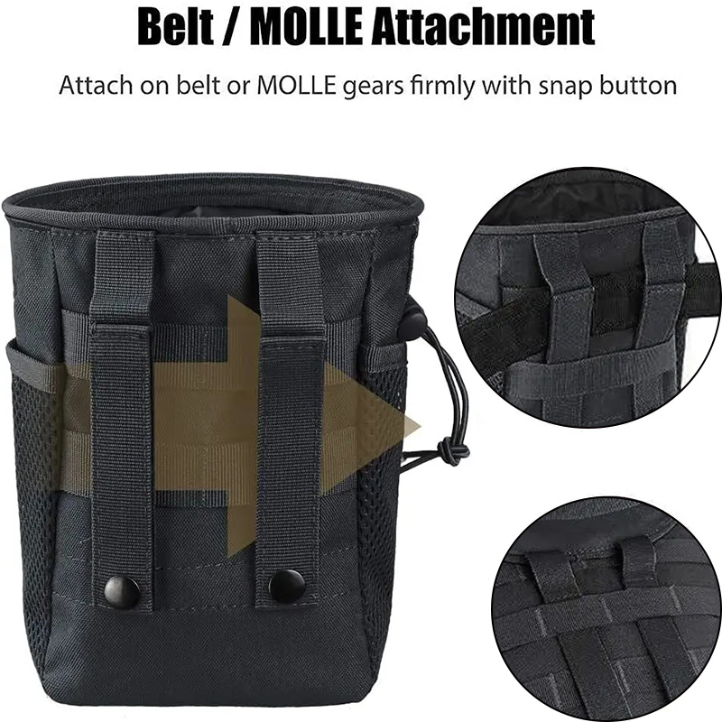 CZHIYAO Durable Molle Dump Pou - مراجعة Edc Carry Pocket Pouch وسعره
