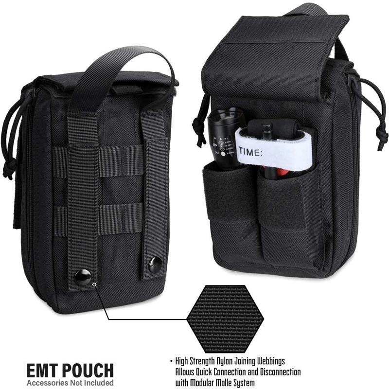 Tactical Molle First Aid Kit M - مراجعة Edc Carry Pouch وسعره