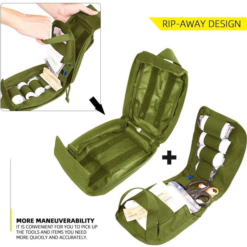 Tactical Molle First Aid Kit M - مراجعة Edc Carry Pouch وسعره