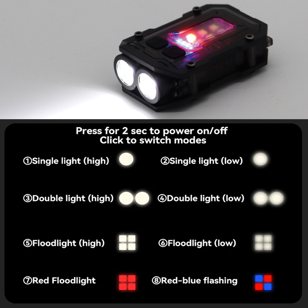 Tactical Flashlight EDC Portab - مراجعة Edc Carry Belt وسعره