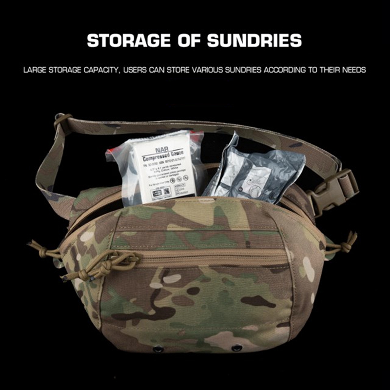 Molle Concealed Carry Bag EDC  - مراجعة Edc Carry Fanny Pack وسعره