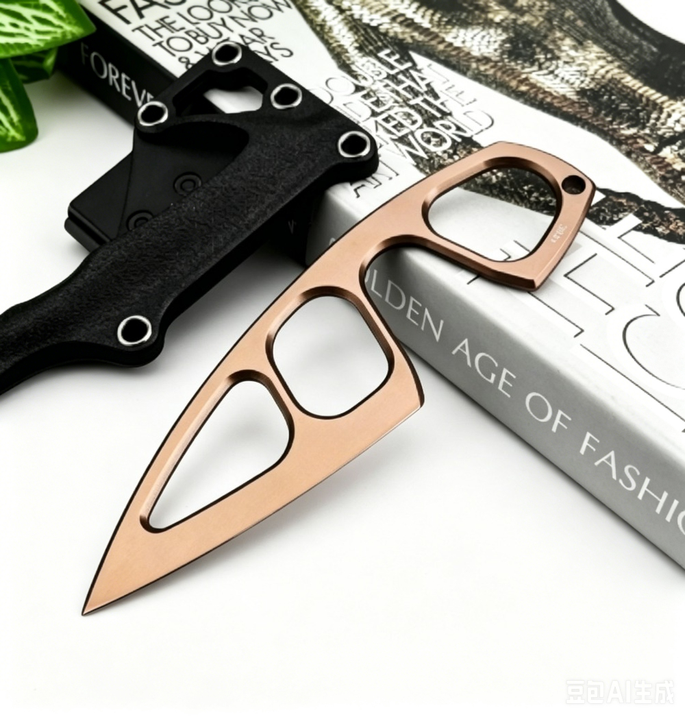 High Hardness Neck Knife 440C  - مراجعة Edc Carry Fixed Blade Knife وسعره