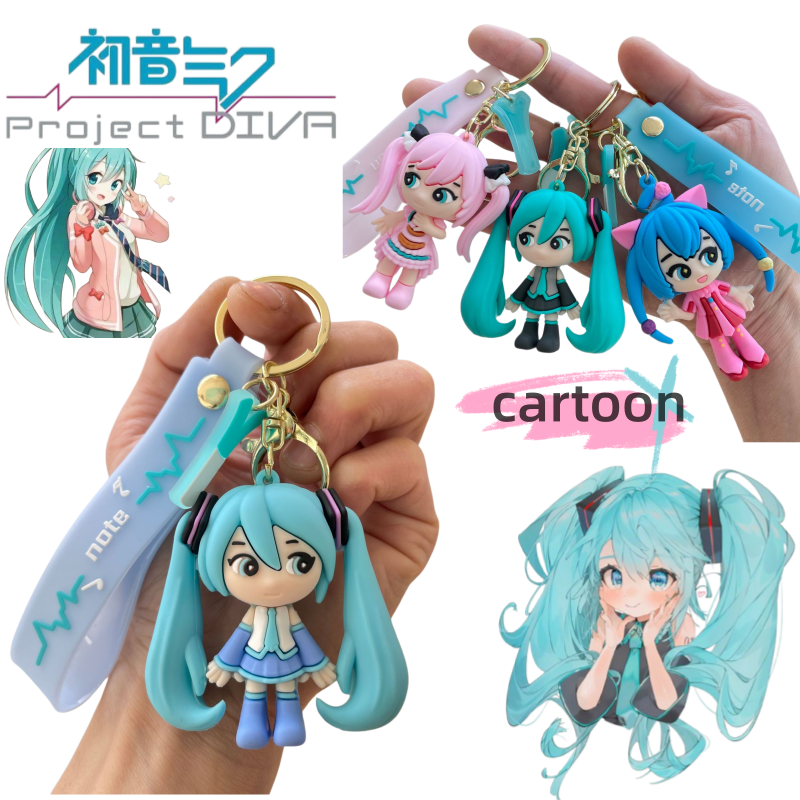 Hatsune Miku Keychain New Crea - مراجعة Carabiner Keychain وسعره