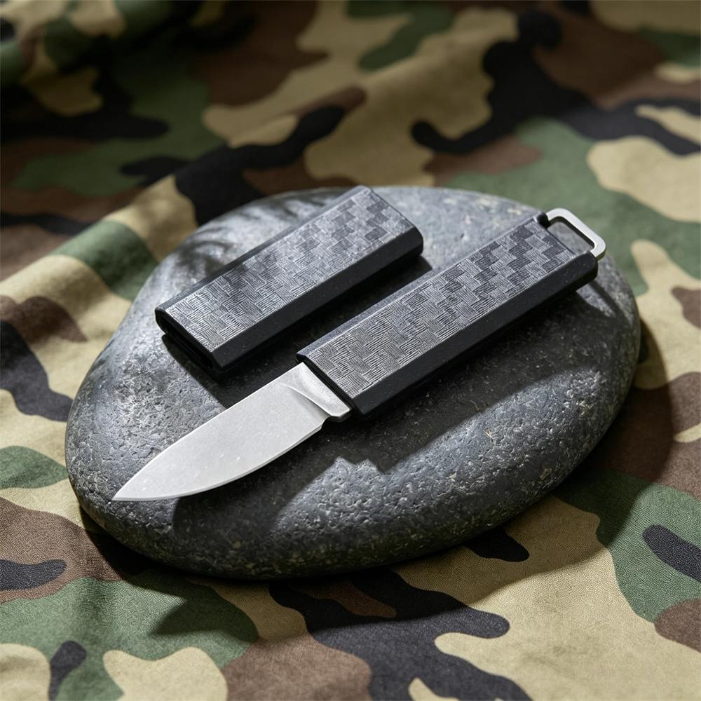 Easy-Carry Mini 2425 Fixed Bla - مراجعة Edc Carry Fixed Blade Knife وسعره