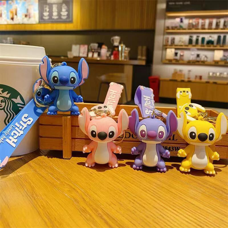 New Anime Stitch Toys Keychain - مراجعة Carabiner Keychain وسعره