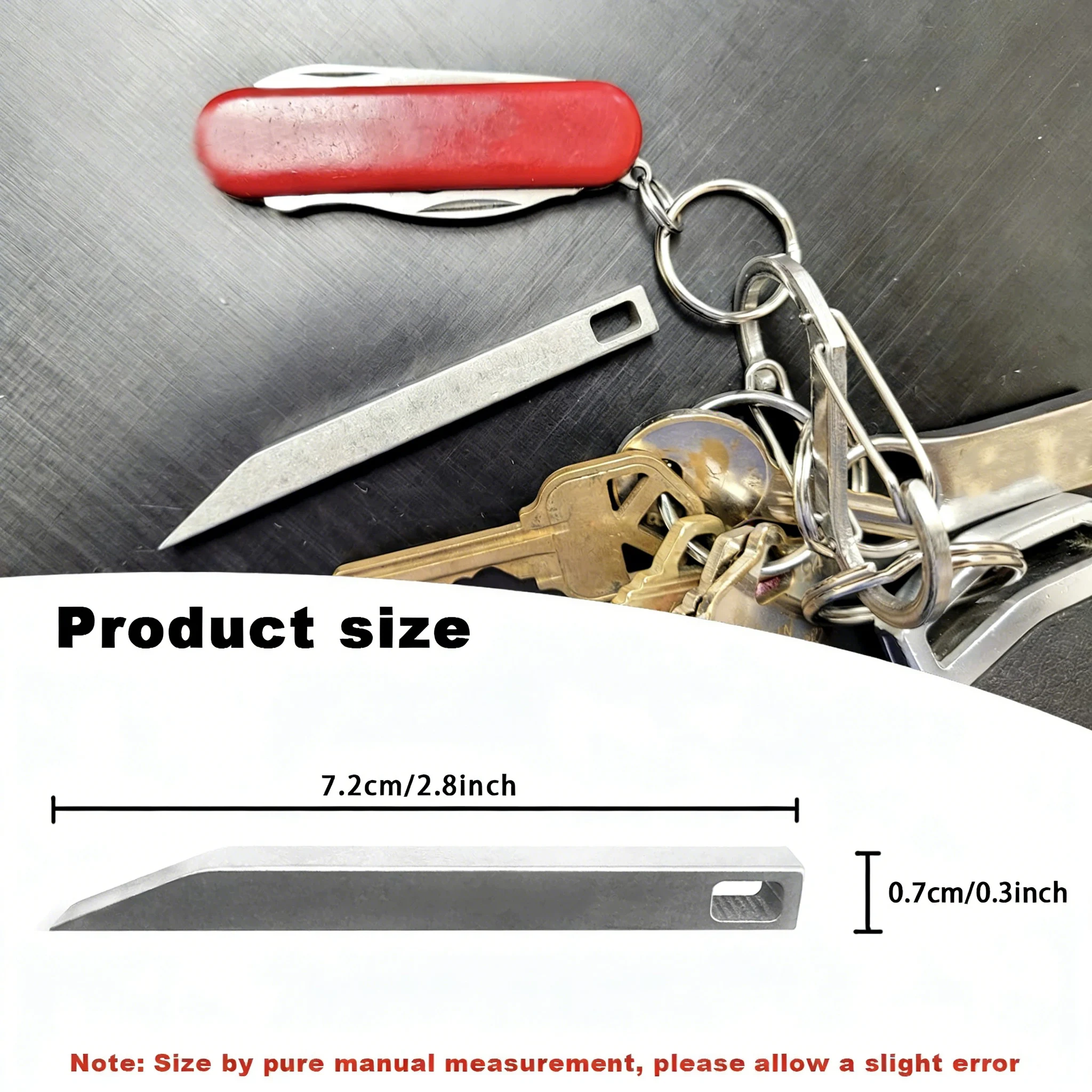 Heavy Duty Keychain Prybar EDC - مراجعة Edc Every Day Carry おもちゃ وسعره