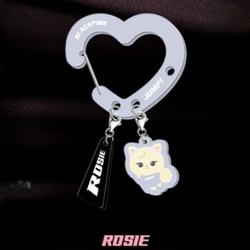 Black Pink Lovely Acrylic Fan‑ - مراجعة Carabiner Keychain وسعره