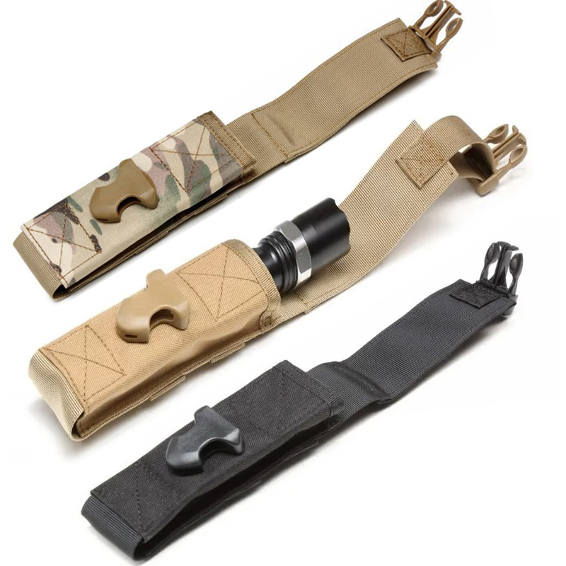 Flashlight Pouch Torch Holder  - مراجعة Edc Carry Flashlight وسعره