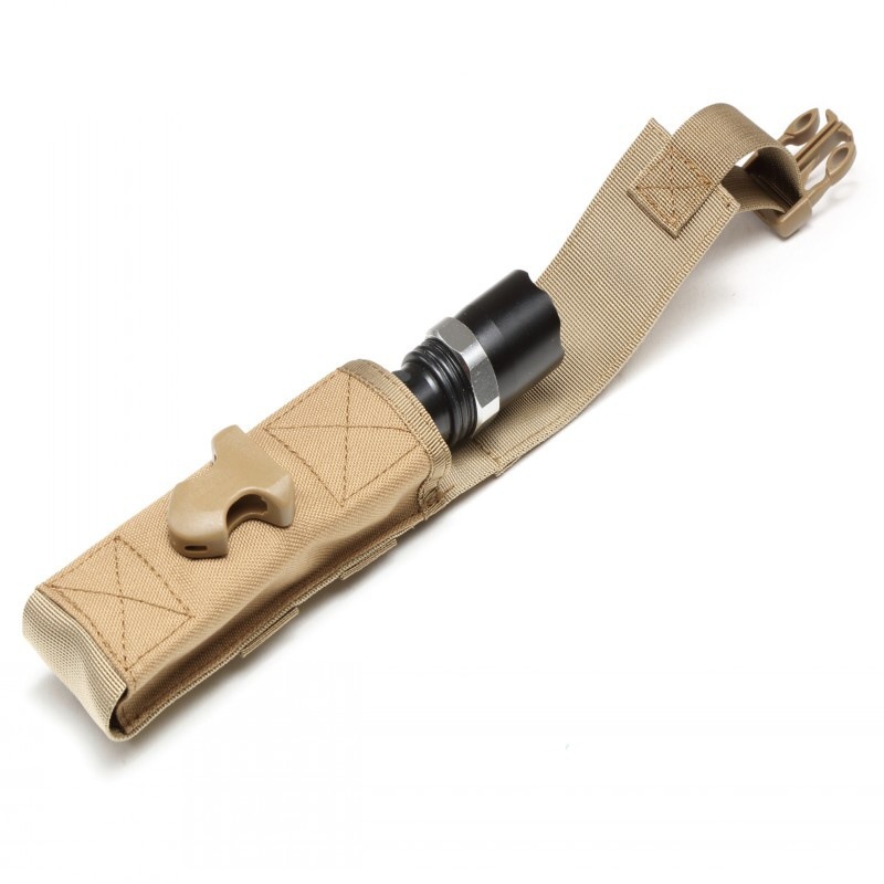 Flashlight Pouch Torch Holder  - مراجعة Edc Carry Flashlight وسعره