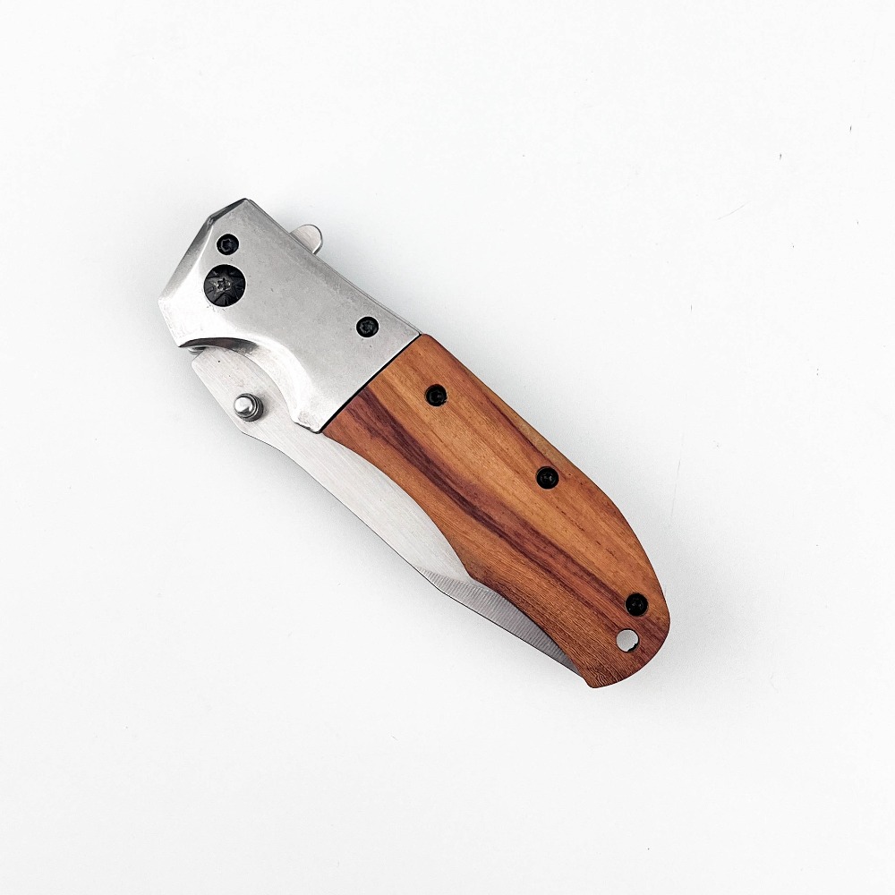 DA51 Portable Wooden Handle Fo - مراجعة Edc Every Day Carry おもちゃ وسعره