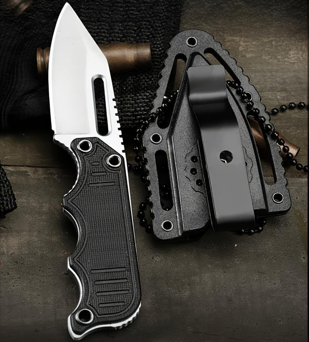 Full Tang Fixed Blade Knife wi - مراجعة Edc Carry Fixed Blade Knife وسعره