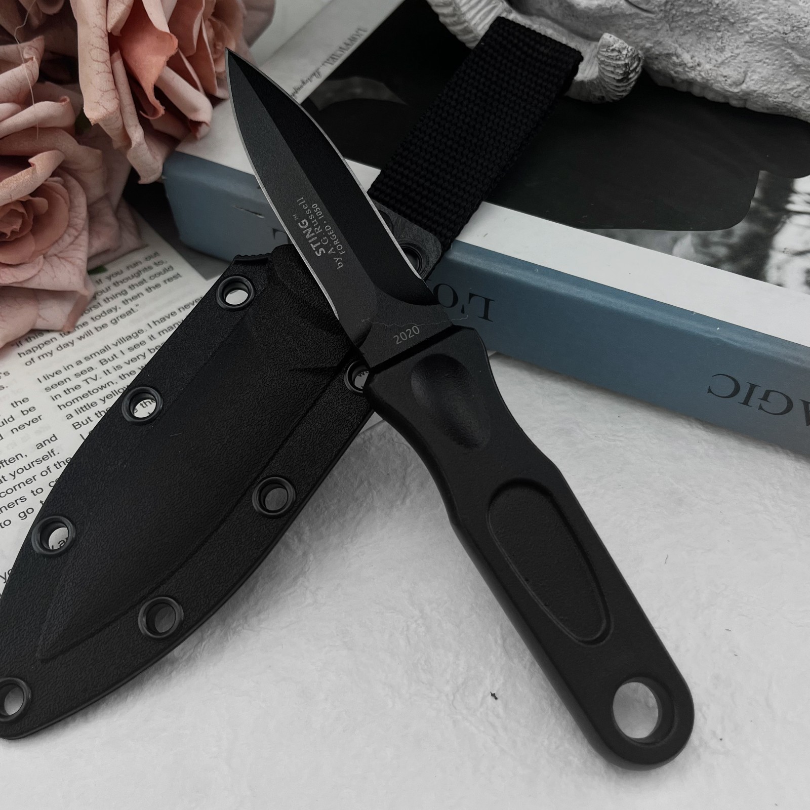 Multi-Function Fixed Blade Kni - مراجعة Edc Every Day Carry おもちゃ وسعره