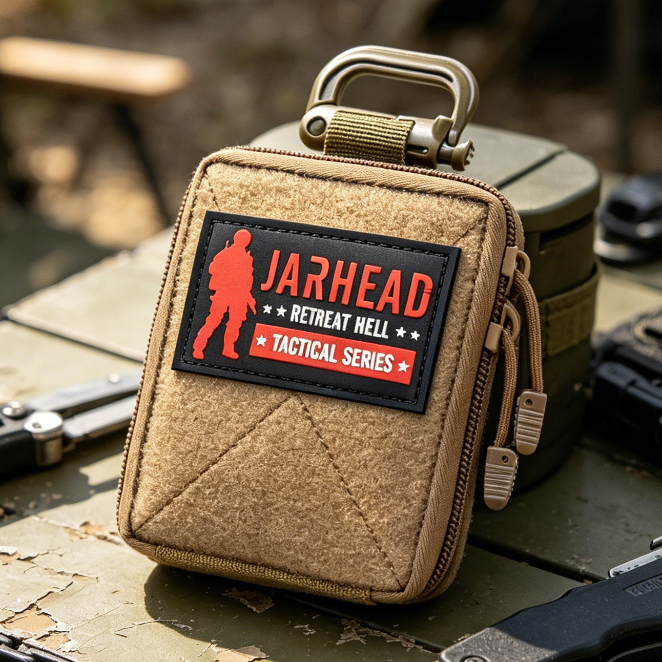 Mini Tactical Molle Utility Po - مراجعة Edc Carry Pouch وسعره