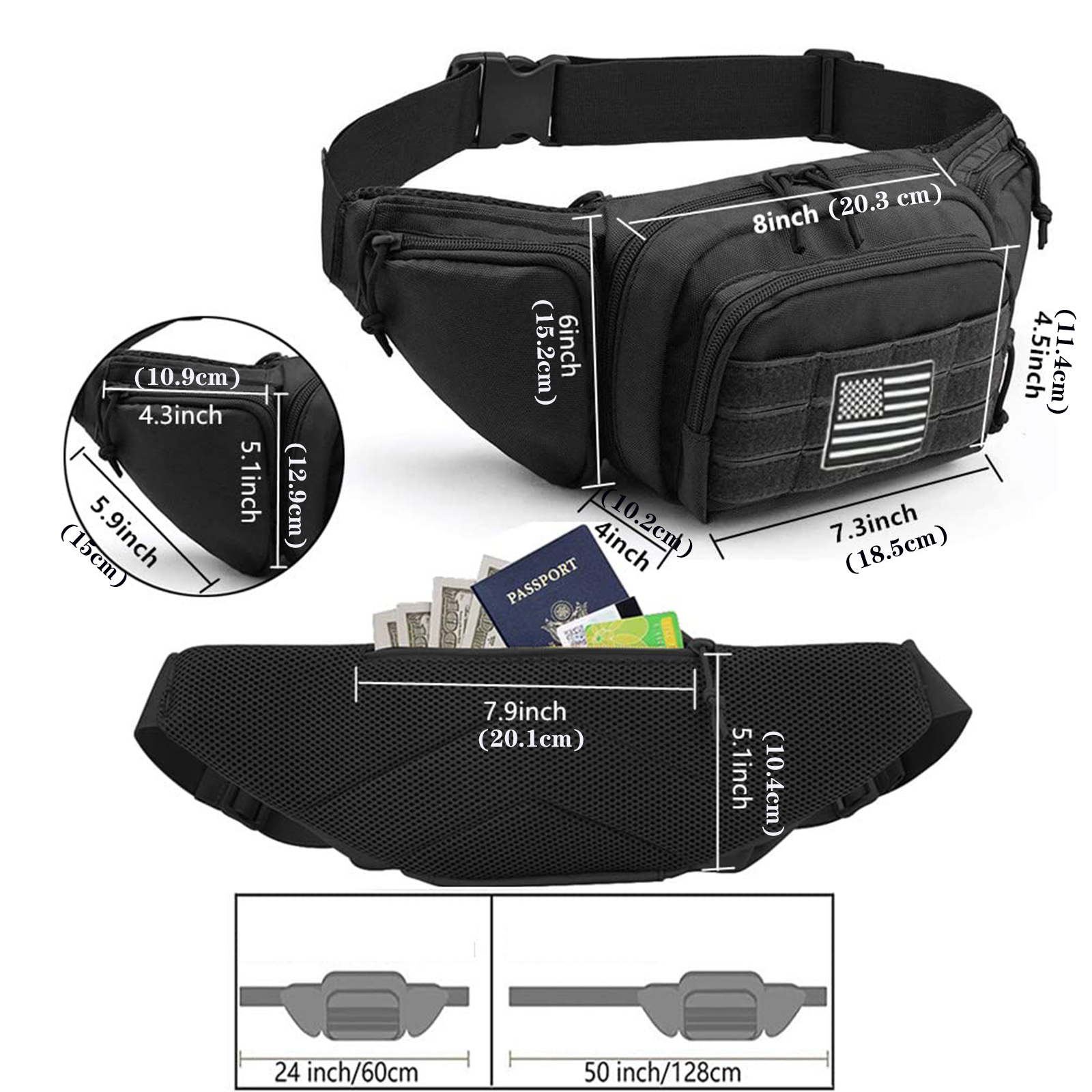 Tactical Fanny Pack Gun Holste - مراجعة Edc Concealed Carry Holster وسعره