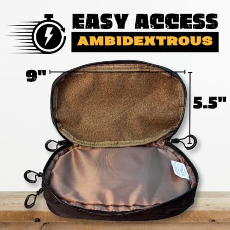 Tactical Fanny Pack for Men Co - مراجعة Edc Carry Fanny Pack وسعره
