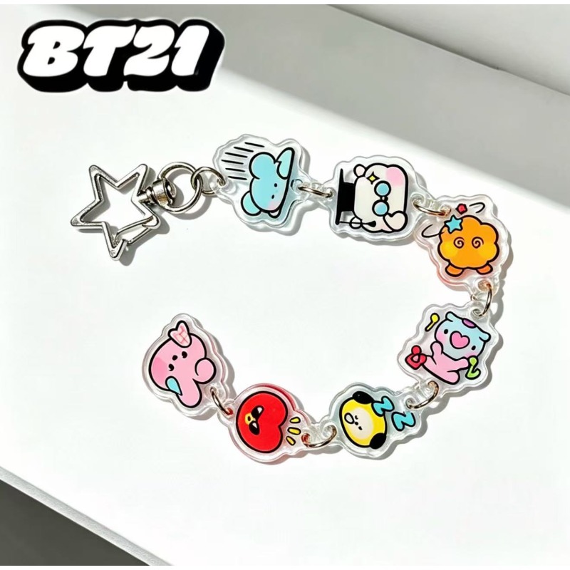 BT21 Cooky RJ Mang Chimmy Tata - مراجعة Carabiner Keychain وسعره