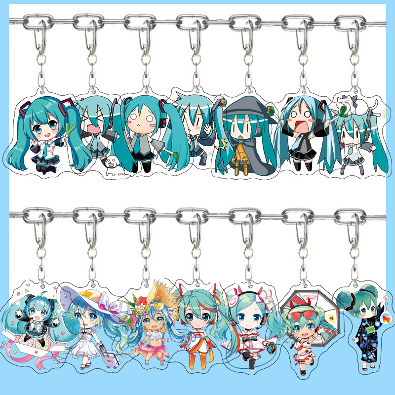 Hatsune Miku Anime Acrylic Cut - مراجعة Carabiner Keychain وسعره