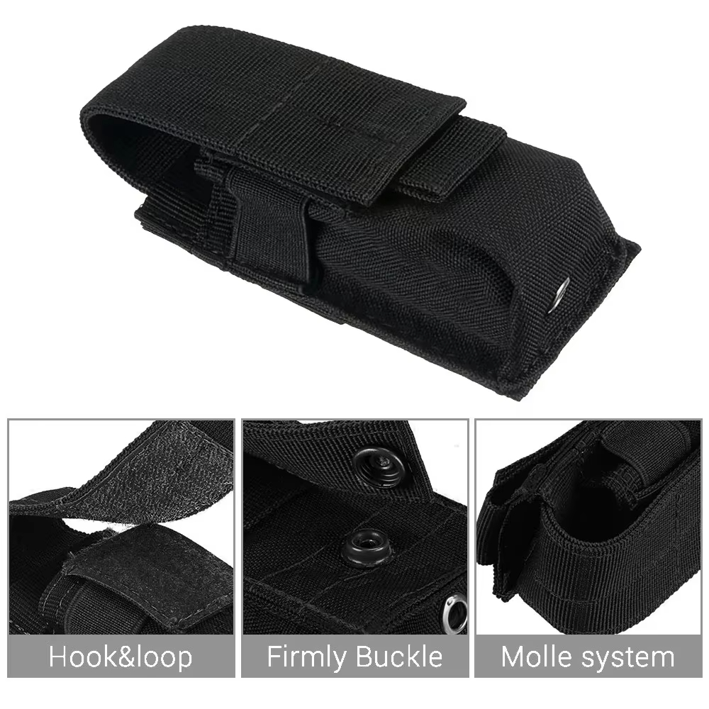 Modular MOLLE Waist Pouch: Fla - مراجعة Edc Carry Flashlight وسعره