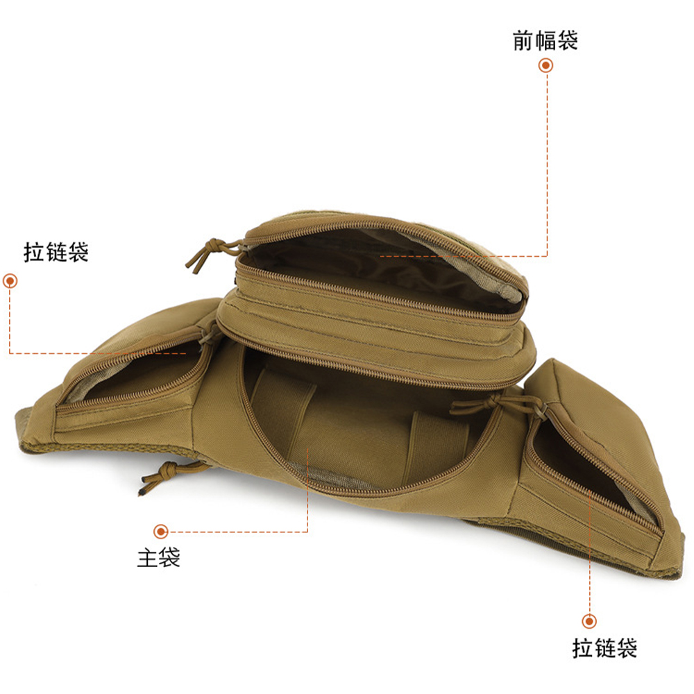 Tactical Fanny Pack Bag Concea - مراجعة Edc Carry Fanny Pack وسعره