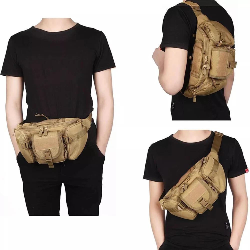Tactical Fanny Pack for Men Co - مراجعة Edc Carry Fanny Pack وسعره
