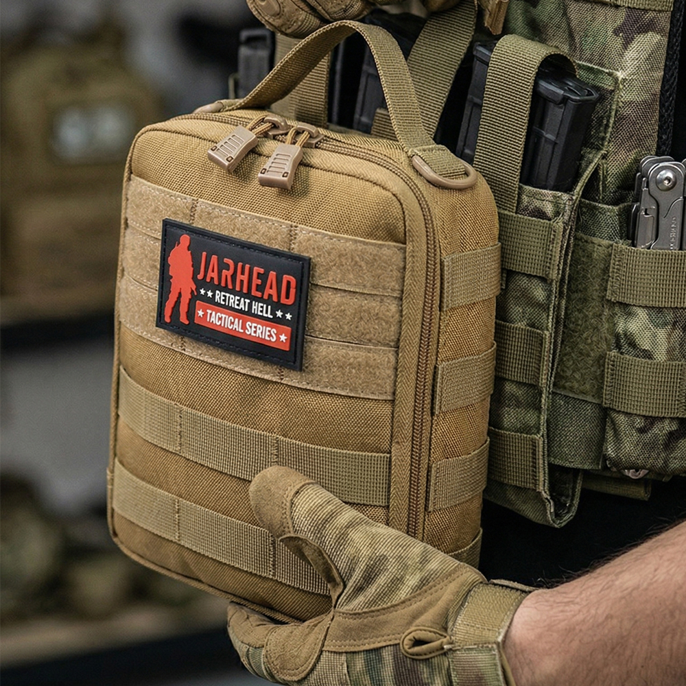 Tactical MOLLE First Aid Pouch - مراجعة Edc Carry Pouch وسعره