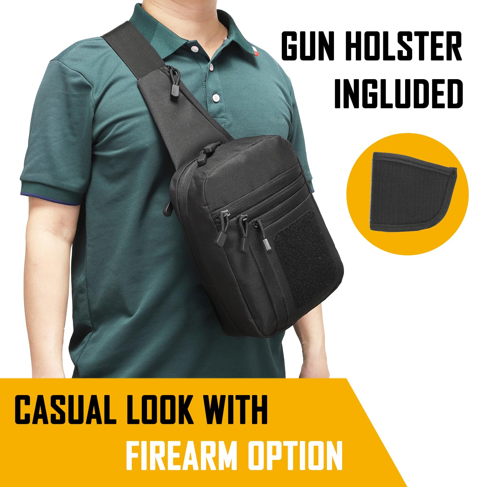 Concealed Carry Crossbody Bag  - مراجعة Edc Carry Pouch وسعره